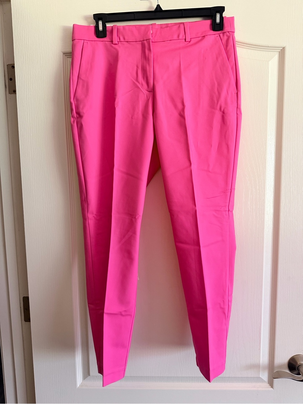 H&M Hot Pink Slim Ankle Trousers